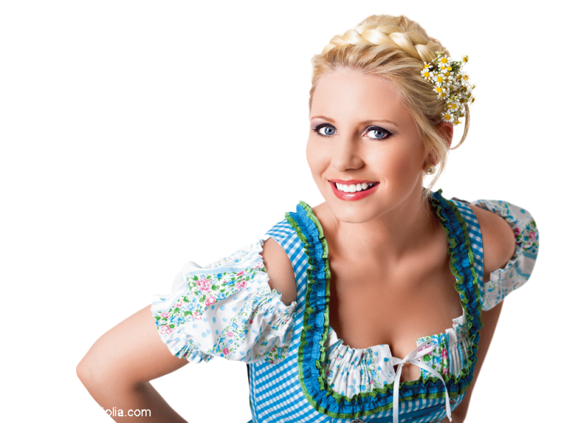 flechtfrisur dirndl haare flechten dutt zoepfe